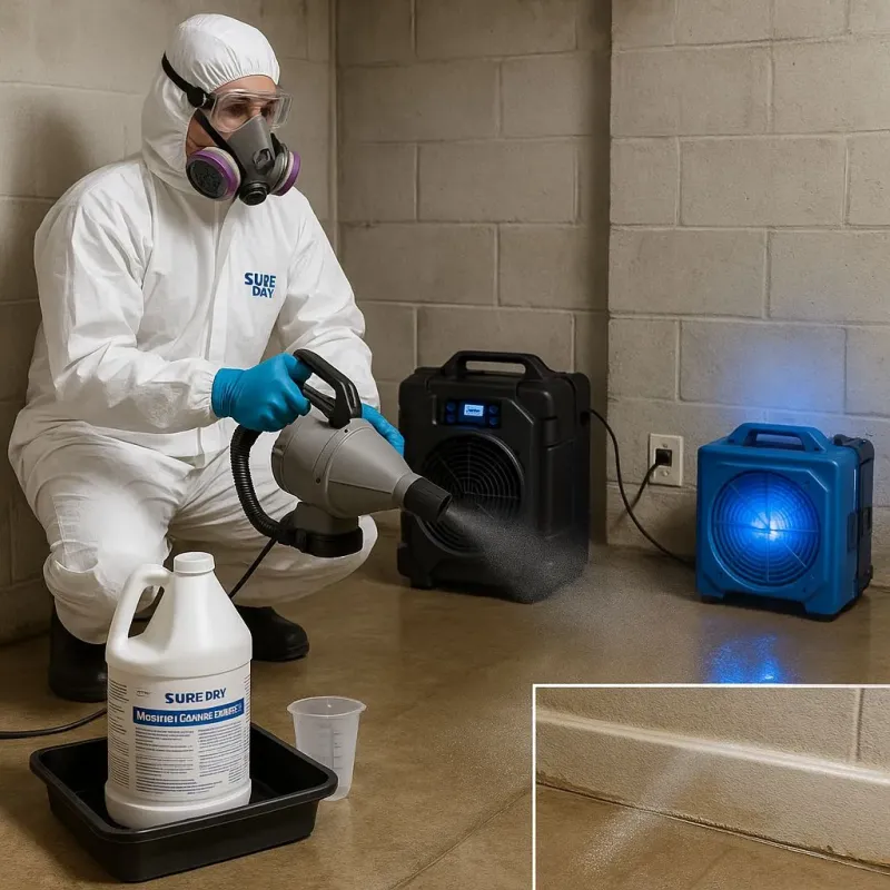 Sanitization and Odor Removal process in Lafayette Parish, LA