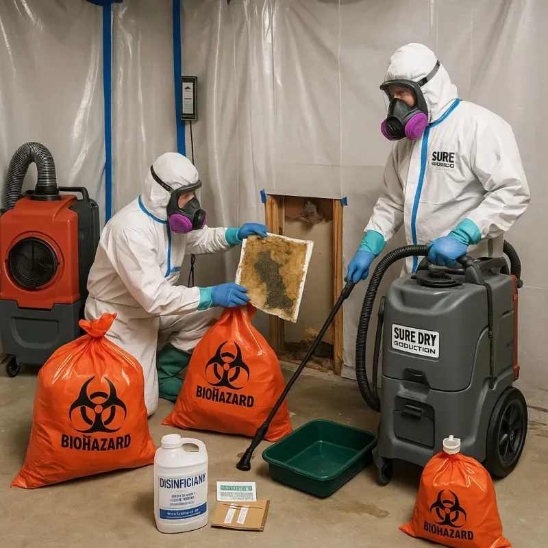 Contaminated Water Handling Protocols process in Lafayette Parish, LA