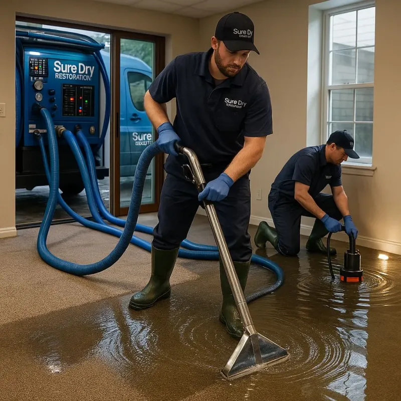 Water Extraction and Removal process in Lafayette Parish, LA